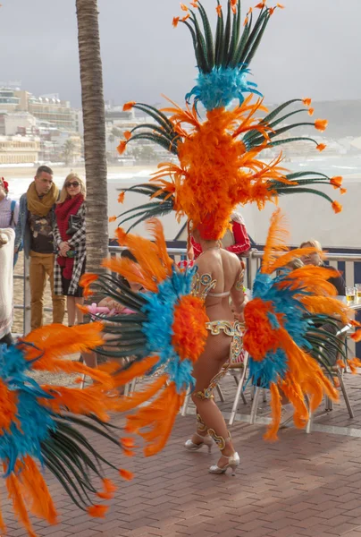 Las Palmas carnaval 2016 — Stockfoto