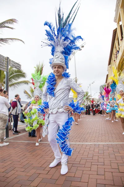 Las Palmas Karneval 2016 — Stockfoto