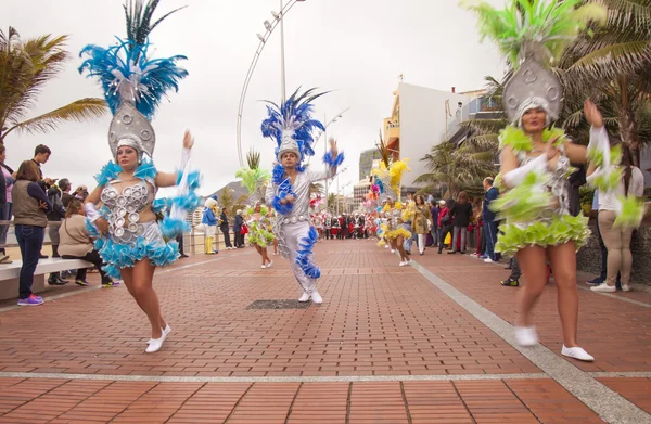 Las Palmas karneval 2016 — Stockfoto