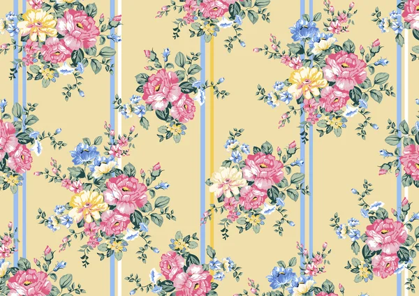 Textura floral, fondo, frescura, sabor, rosa en flor — Archivo Imágenes Vectoriales