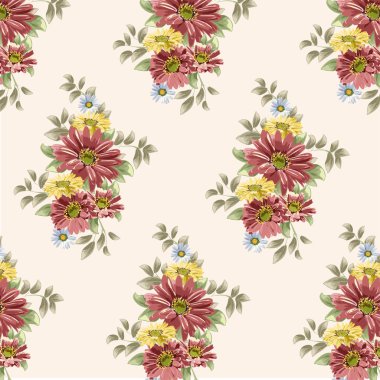 Vektör, soyut, çiçek, model, zerafeti, çiçek doku