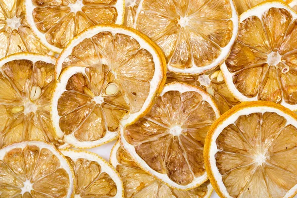 Sun-dried (dried) lemon closeup