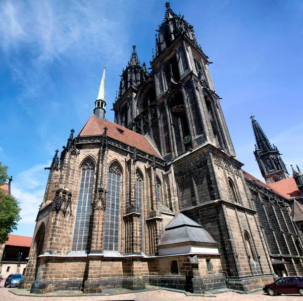 Meissen Germany June 2013 Meissen Cathedral Meissen Germany — Stock Photo, Image