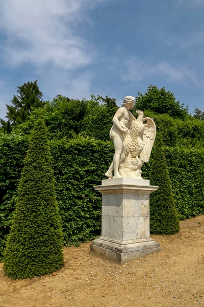 París Francia Junio 2013 Estatua Parque Del Palacio Versalles — Foto de Stock