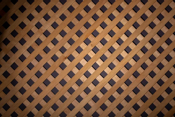 Tekstura Dekoracyjnej Drewnianej Kraty Kolorowym Tle — Zdjęcie stockowe
