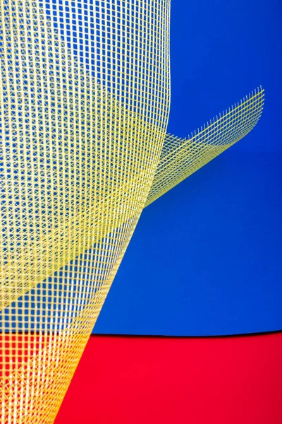 要約黄色のメッシュの背景 装飾のための デザインのための テンプレート — ストック写真