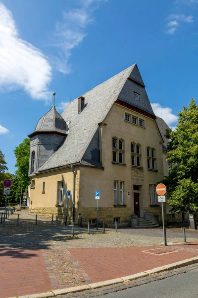 Goslar Almanya Temmuz 2018 Almanya Goslar Merkezinde Bina — Stok fotoğraf