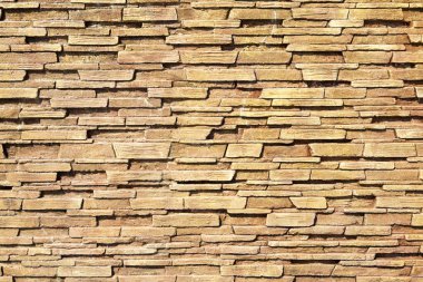 Suyla doldurulmuş tuğlalardan oluşan bir duvarın arka planı