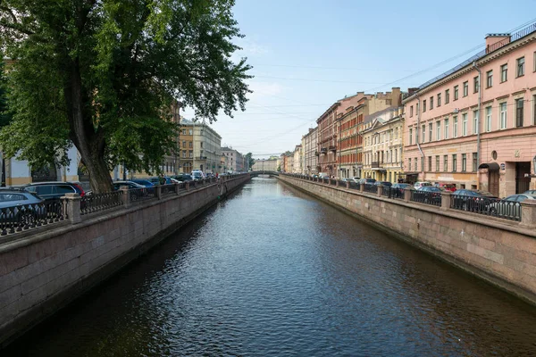 São Petersburgo Rússia Julho 2021 Vista Canal Griboyedov Centro São — Fotografia de Stock