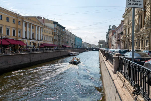 Petersburg Russia July 2021 View Griboyedov Canal Center Petersburg — Stock Photo, Image