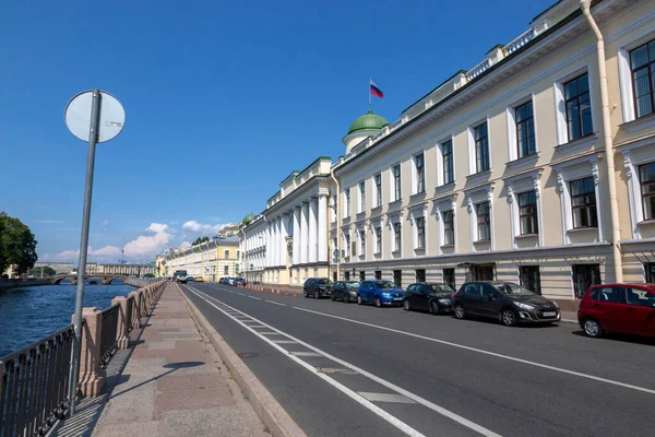Санкт Петербург Росія Липень 2021 Будівля Ленінградського Обласного Суду Санкт — стокове фото