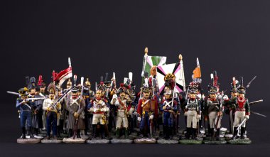 1812 Savaşı kez teneke askerler