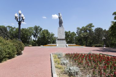 anıt taras Şevçenko parkta dnepropetrovsk şehir