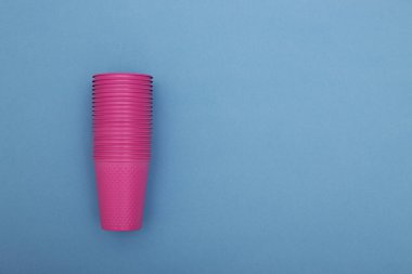 Tasarım için arka plan dekorasyon, plastik bardak metin tasarım şablonu oluşturulan