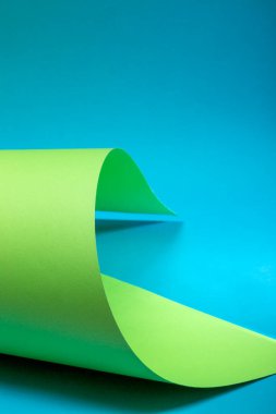 Renkli kağıt sayfalarının soyut arkaplanı, dekorasyon için, metin tasarımı için, şablon için