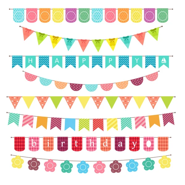 Banner de Cumpleaños — Vector de stock