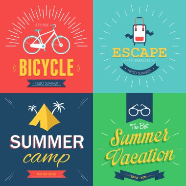 Yaz poster tasarımı