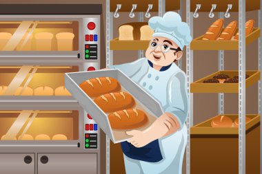 Baker Holding ekmek