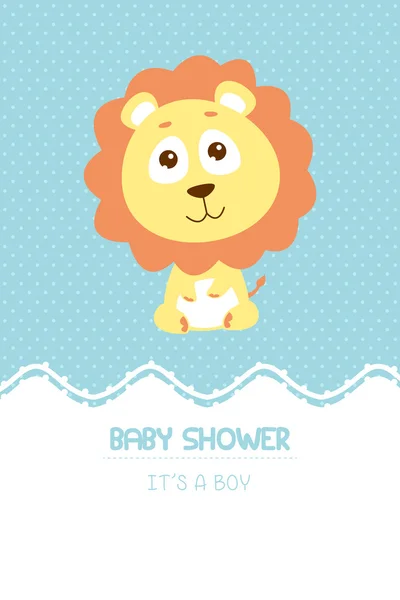 Zaproszenie baby shower — Wektor stockowy