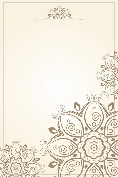 Fond de papier motif floral — Image vectorielle