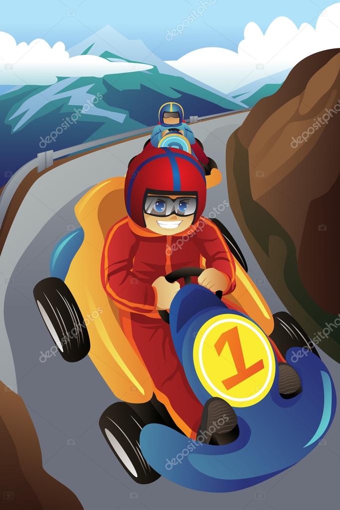 ゴーカート Vector Art Stock Images Depositphotos