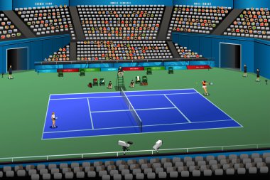Rekabet Tenis oynayan kadınlar