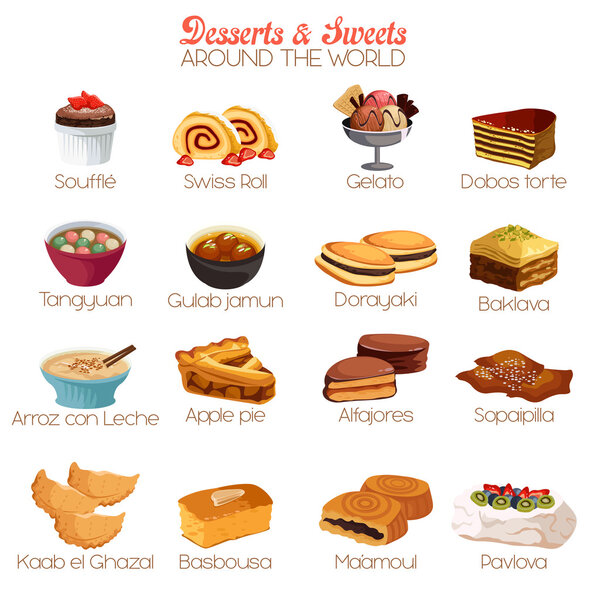 Dessert and Sweets Icons