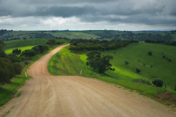 Strada di campagna — Foto Stock