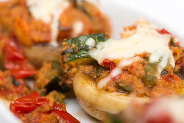 Stuffed mushrooms — Stock Photo, Image