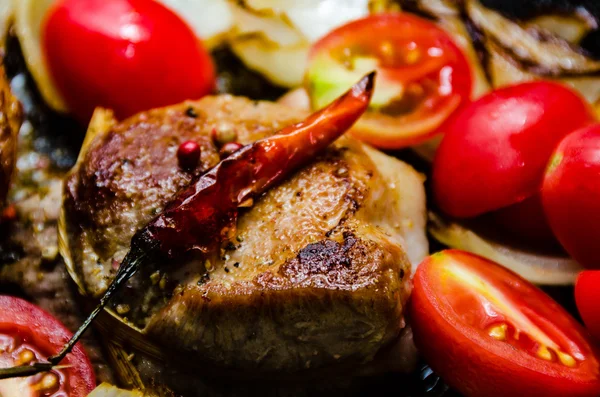 Pork medallions — Stock Photo, Image