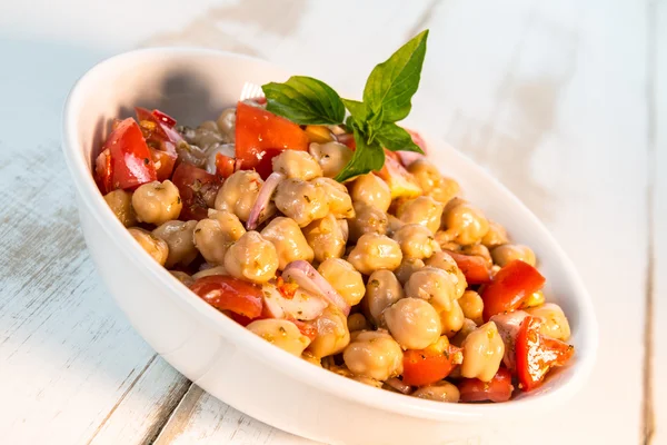 Chickpeas salad — Stock Photo, Image