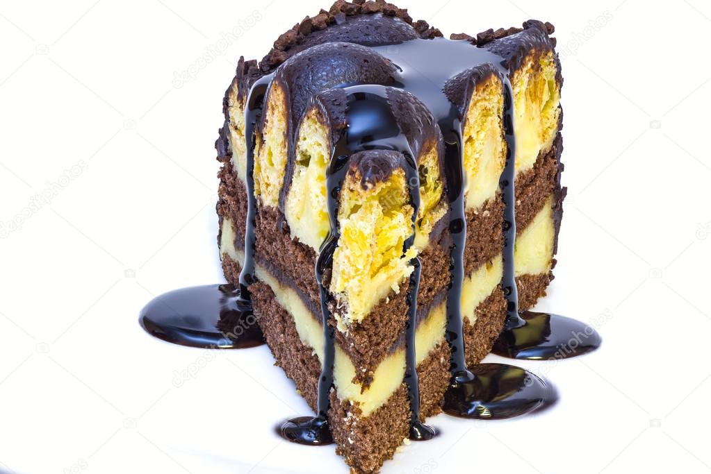 vanilla chocolate cake