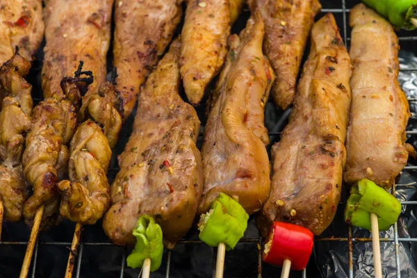 Tavuk satay — Stok fotoğraf