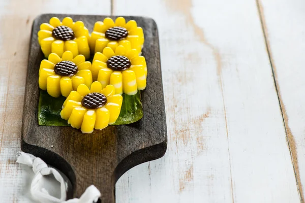 Thailändska gelé dessert — Stockfoto