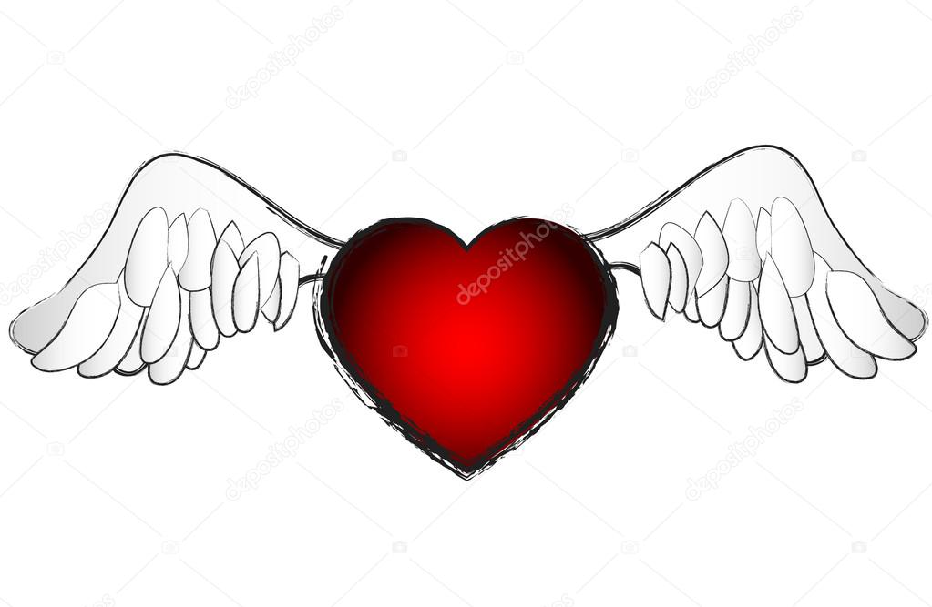 Valentines Day Heart vector illustration