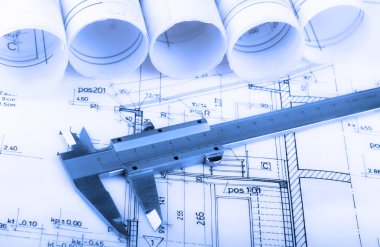 Mimari rulo mimari planlar projesi mimar planları Emlak kavramı