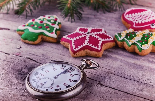 Χριστούγεννα μελόπιτα cookie — Φωτογραφία Αρχείου