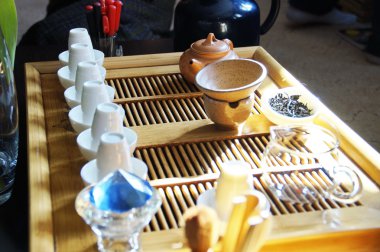 çay töreni için aksesuarlar