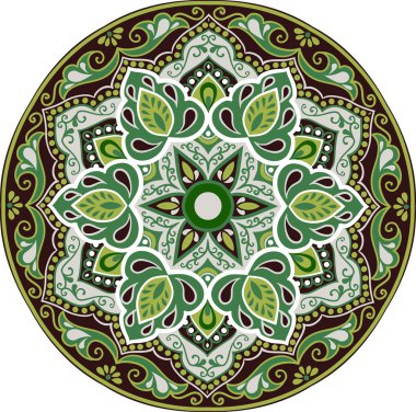 çiçek etnik mandala