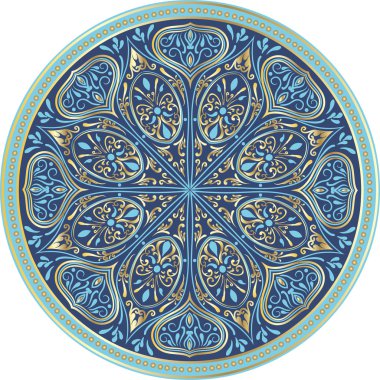 çiçek etnik mandala