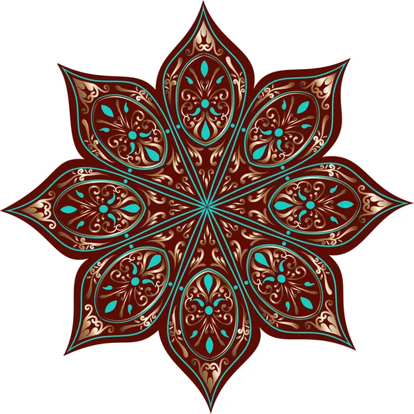 çiçek etnik mandala