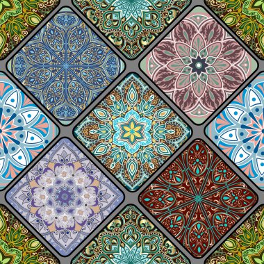 oryantal kiremit seamless modeli