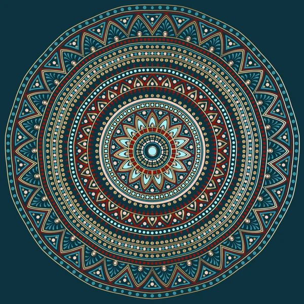 çiçek etnik mandala