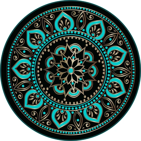 çiçek etnik mandala