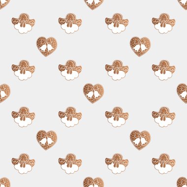 gingerbread çerezleri desenle