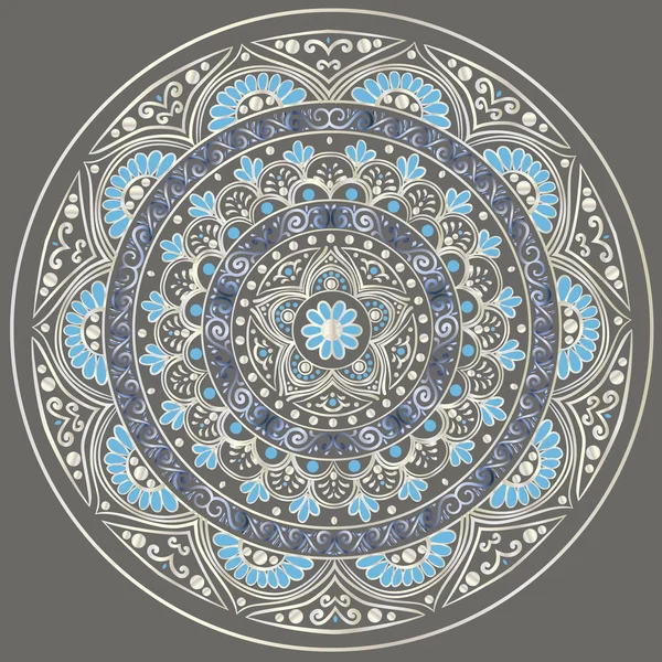 çiçek etnik mandala