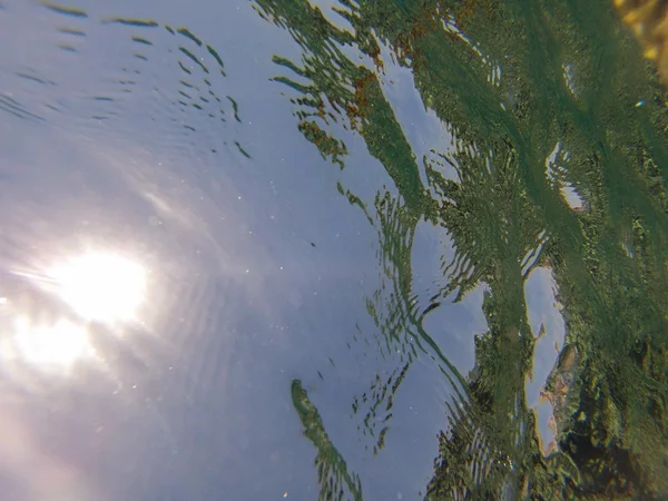 Abstrakter Wasserhintergrund — Stockfoto