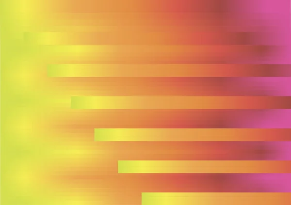 Pozadí s pruhy a žluté a červené gradient — Stockový vektor
