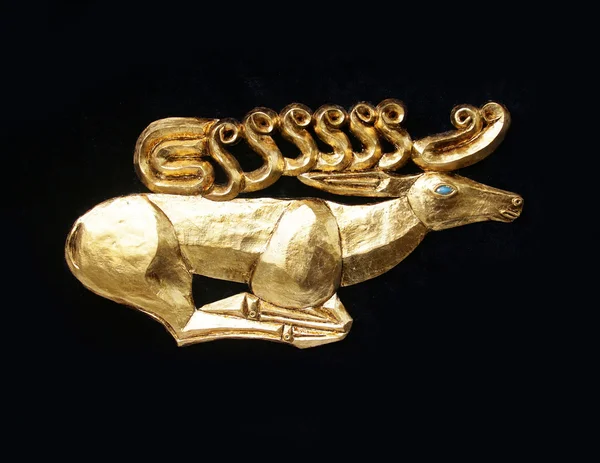 İskit altın, geyik