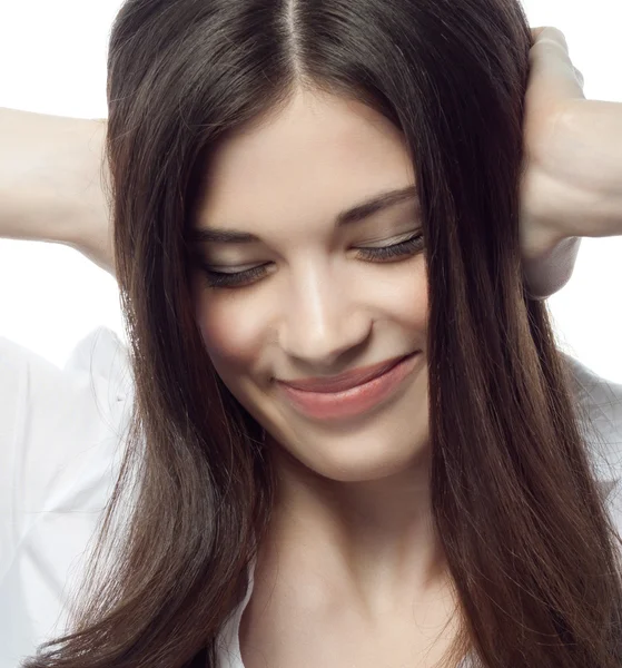 Schönheit der Frau — Stockfoto